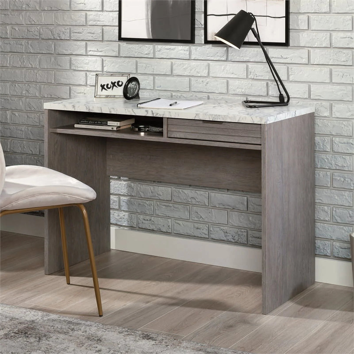 Modern Engineered Wood Writing Desk C975586