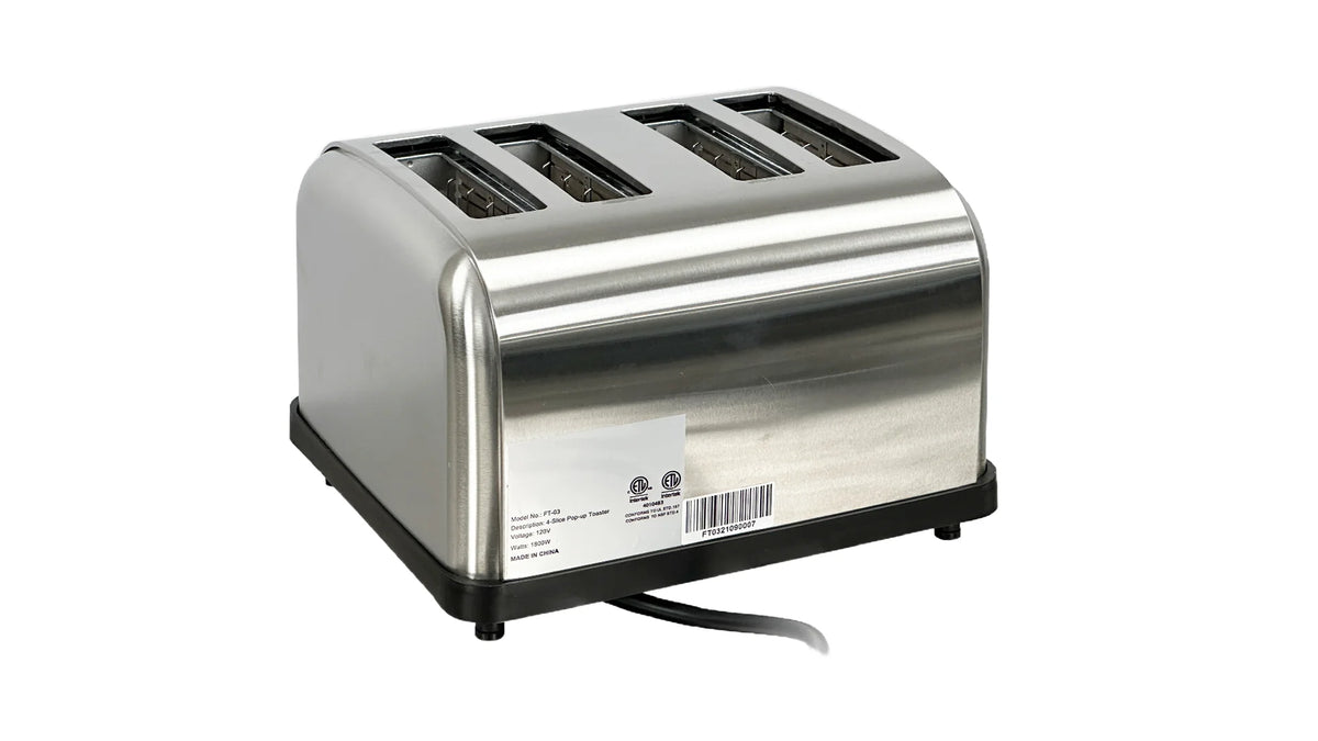 4-Slice Stainless Steel Toaster R527