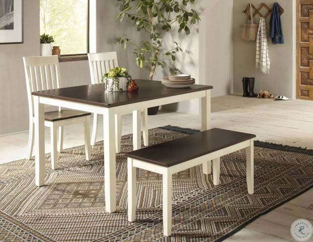 Autumn Brown White Dining Chair Set of 2 Z452724
