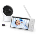 Video Baby Monitor with Camera and Audio, 720p HD, Night Vision, 5 Display C801