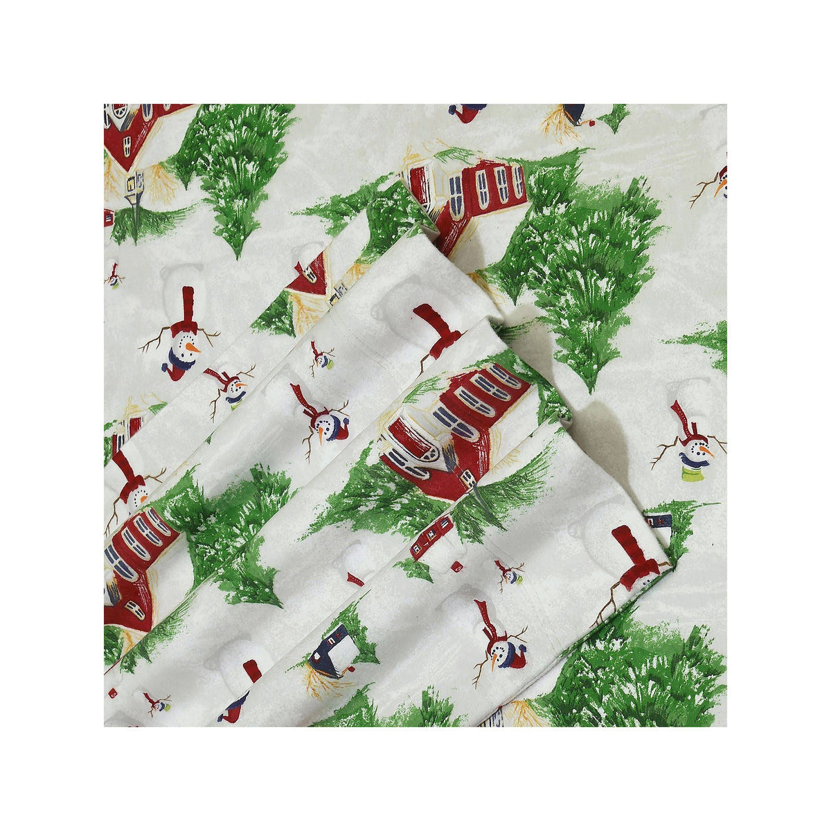 Flannel Extra Deep Pocket Sheet Set Full N72590