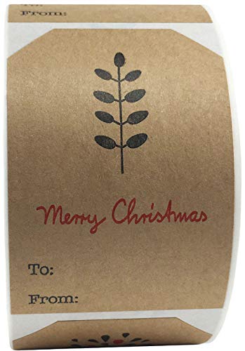 Christmas Gift Tags 2 x 3 25 Adhesive Labels I55021