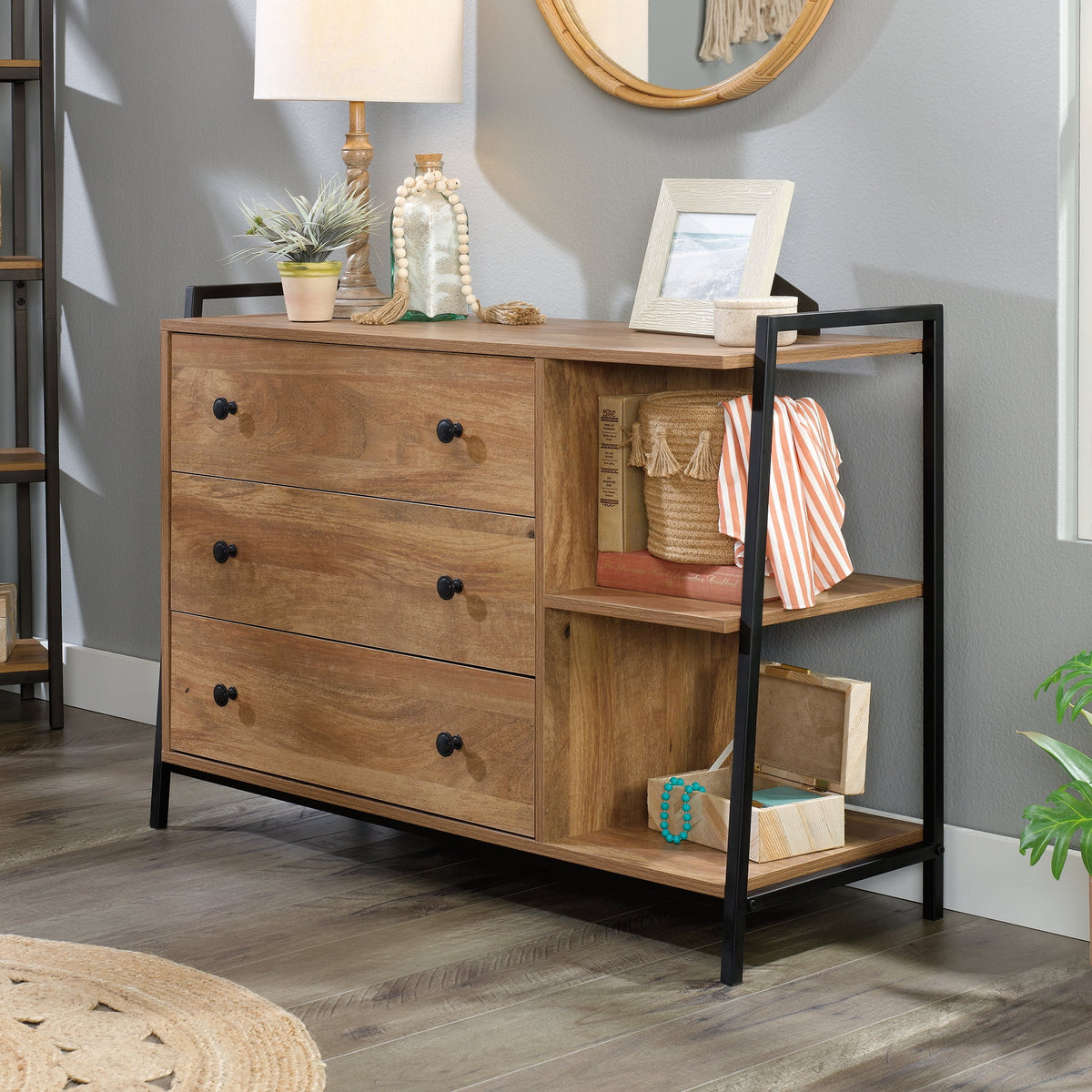 Sindoori Mango Finish Dresser G90041