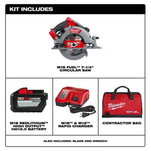 18V Lithium-Ion Brushless Cordless 7-1/4 in. Circular Saw Kit V81864