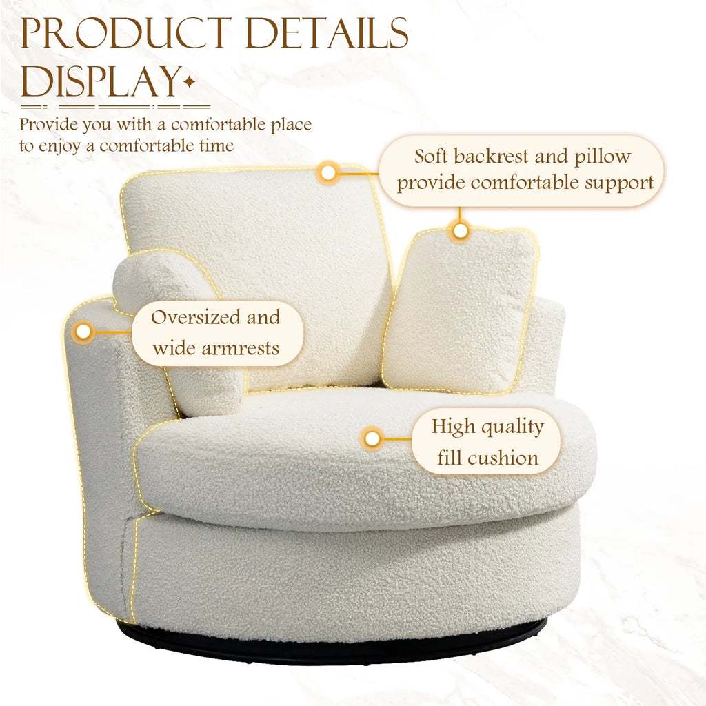 Sherpa Swivel Chair W815370