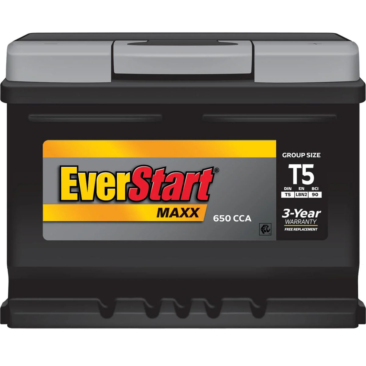 Lead Acid Automotive Battery Group Size T5 12 Volt 600 CCA O588929