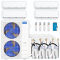 54,000 BTU 4 Zone Ductless Air Conditioner and Heat Pump N934