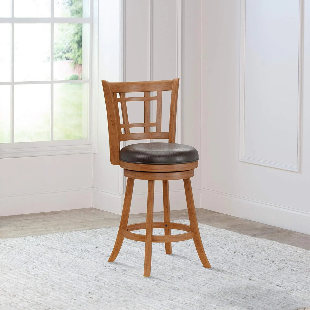 Wood Counter Stool Q680