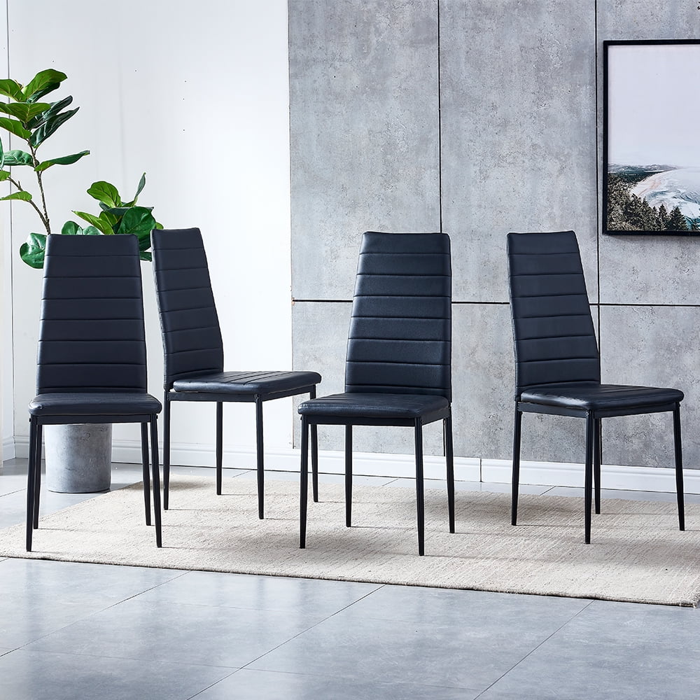 Set of 5 Round Glass Dining Table 32" with Wood Legs B7677