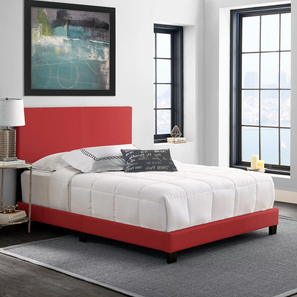 Queen Upholstered Platform Bed L374118