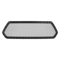 Black Studded Hood Grille Insert 1pc S50122