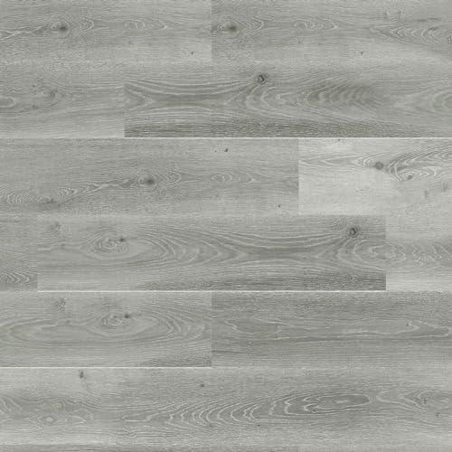 Interlocking Luxury Vinyl Flooring Tiles 10 Wood-Look Planks 24.5 Sq. Feet X6683