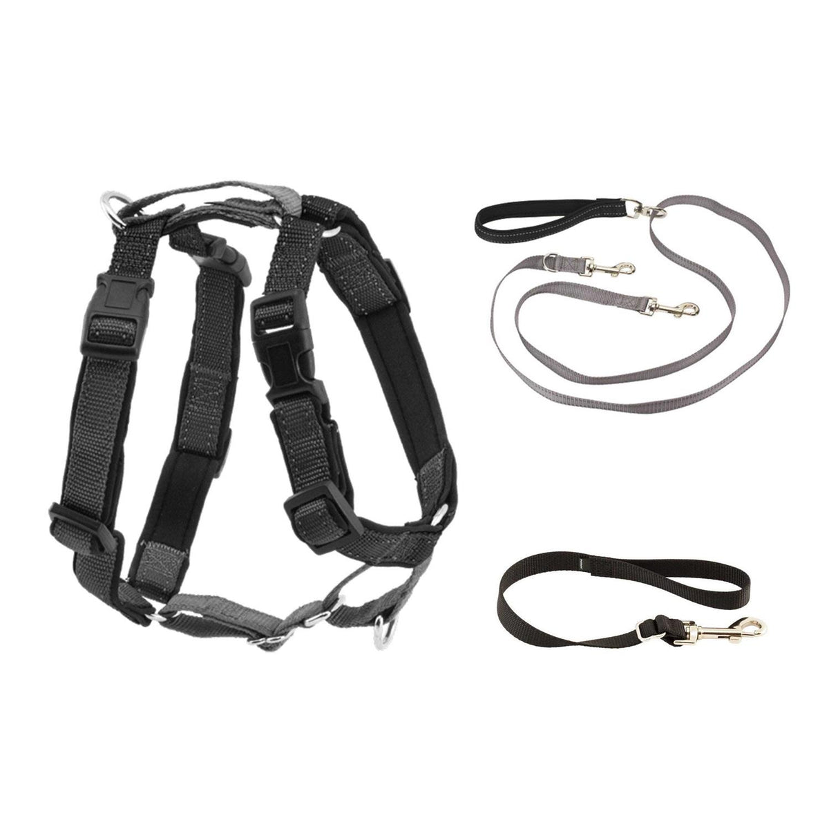 3 in 1 Harness with Two Point Control Leash R157166