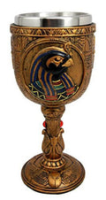 Egyptian God Wine Goblet Chalice T17641