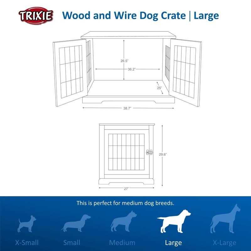 Indoor Pet Kennel End Table K45891