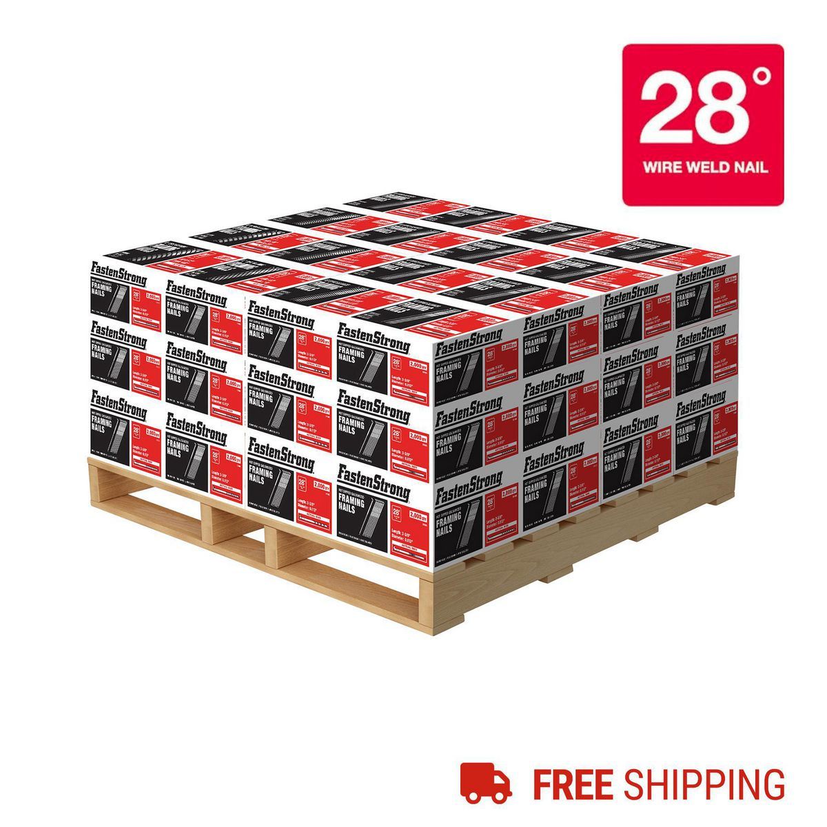 Galvanized Ring Shank Framing Nails 96,000 Pieces Y272772