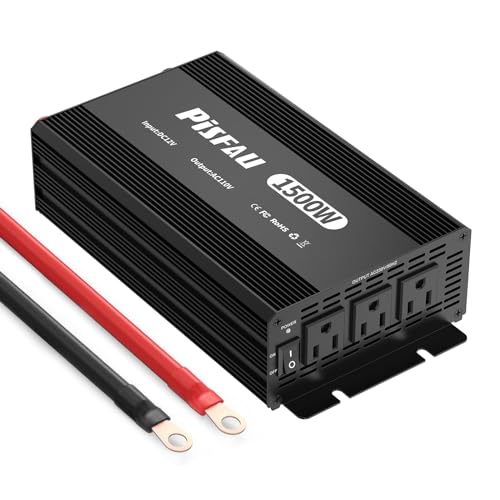 1000W 12V to 110V Power Inverter with 65W USB-C J585