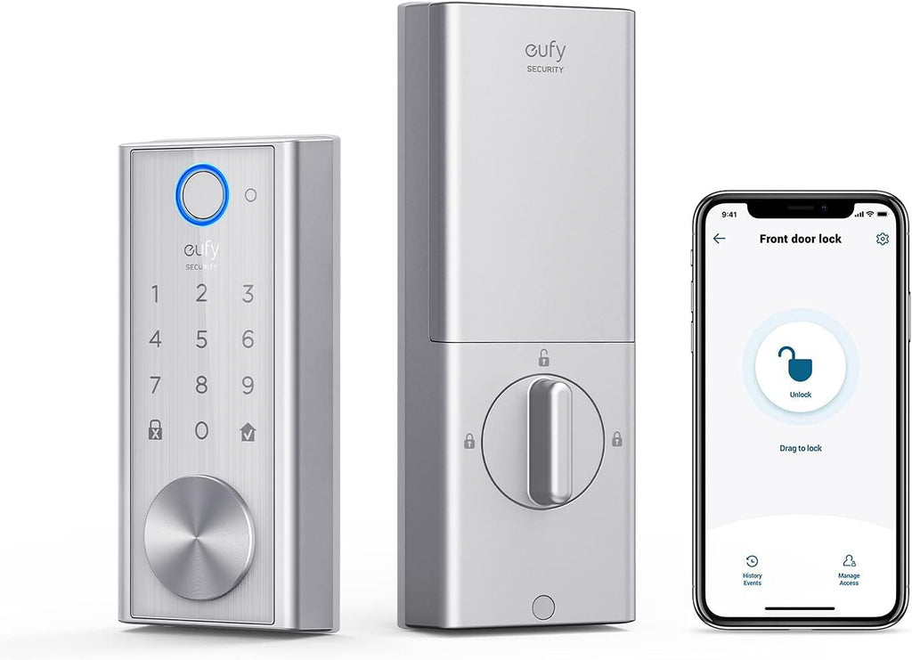 Smart Lock Touch & Wi-Fi Fingerprint Keyless Entry Door Lock W425638