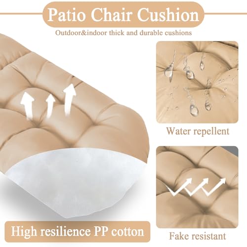 Adirondack Chair Cushion, Indoor/Outdoor Rocking Chair Cushion PP Cotton K3533