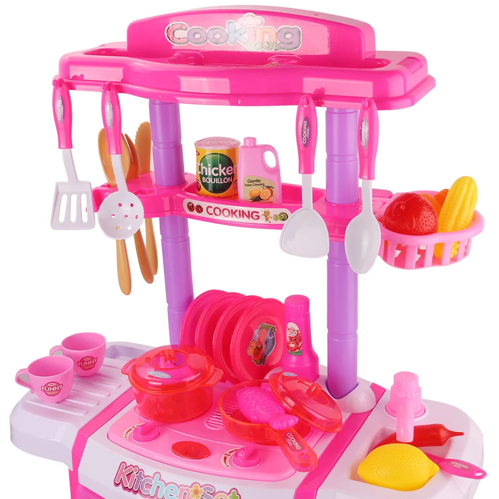 92 Piece ABS Play Kitchen Y59819