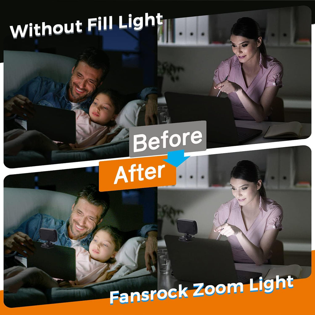 Video Conference Lighting with Sturdy Clip A4494