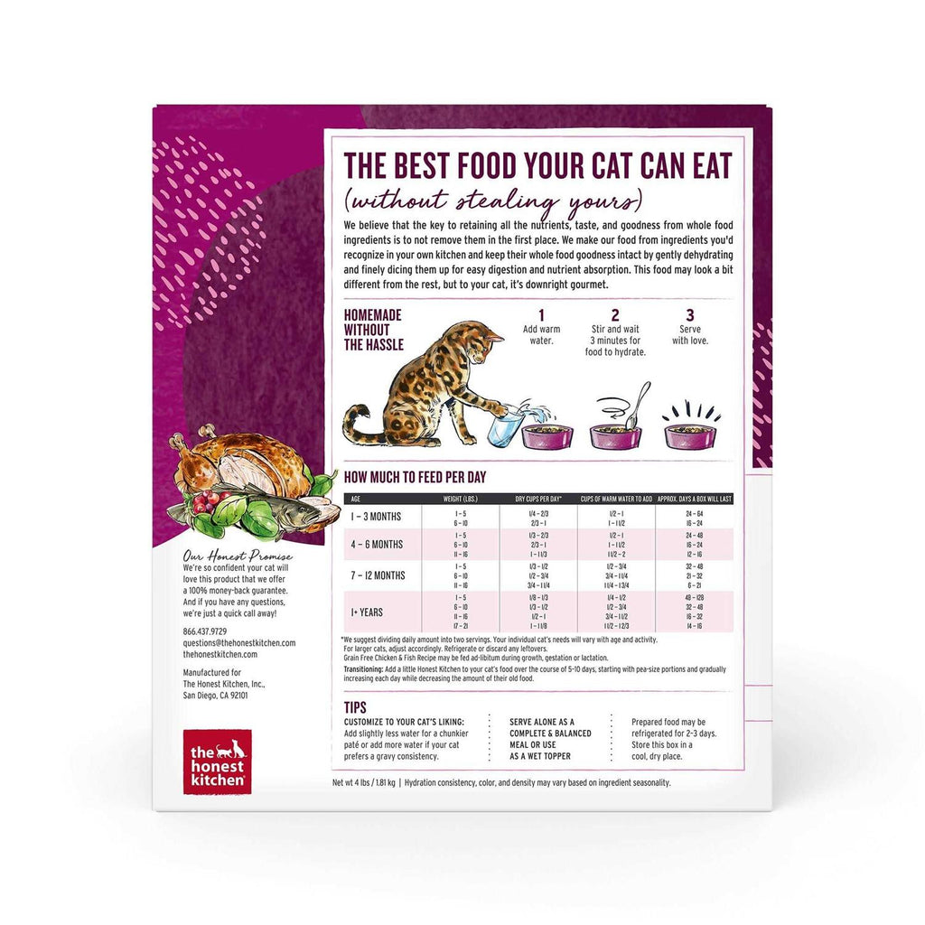 Chicken & Fish Grain-Free Dehydrated Cat Food U729