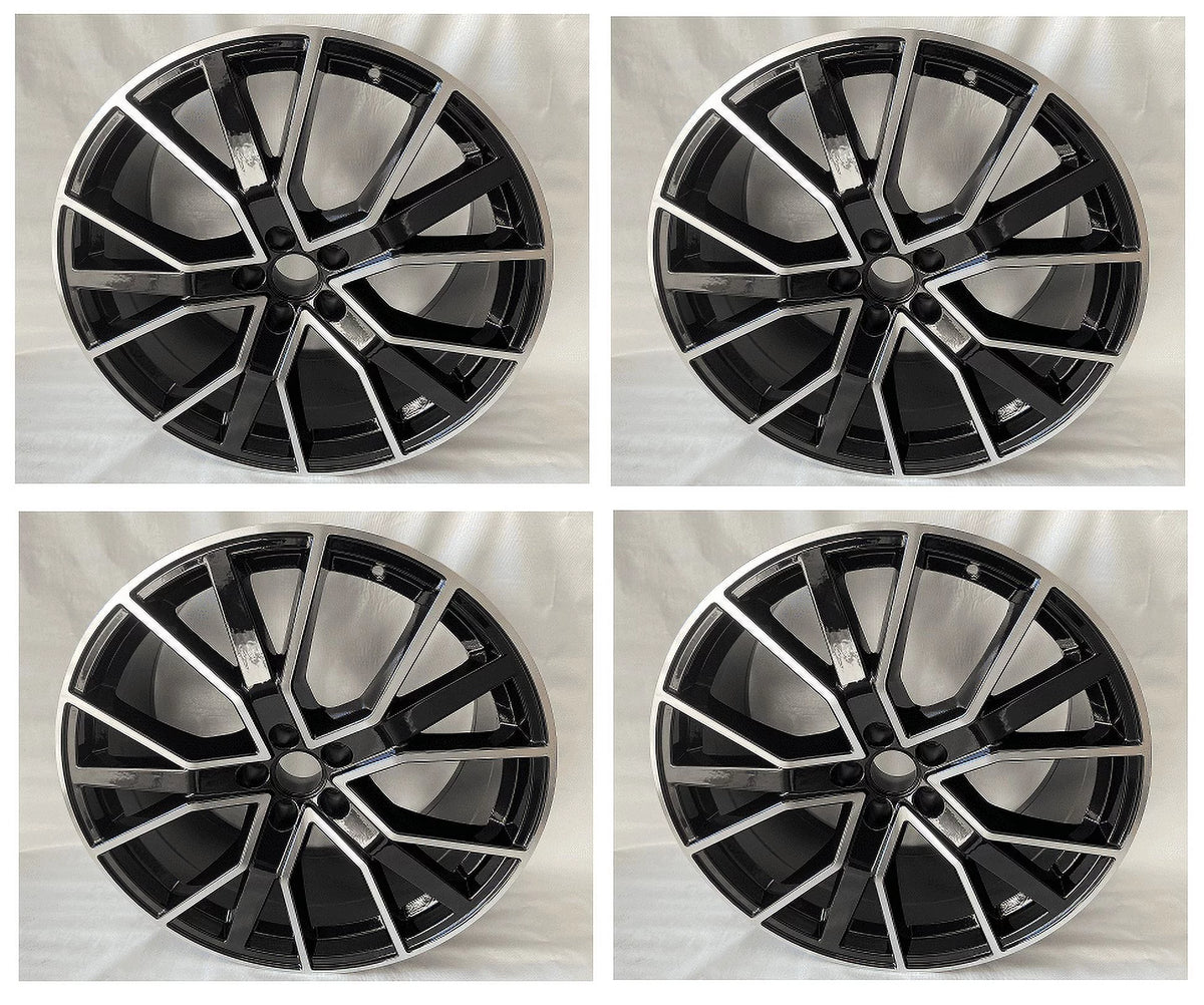 20" Black Wheels Rims J1501