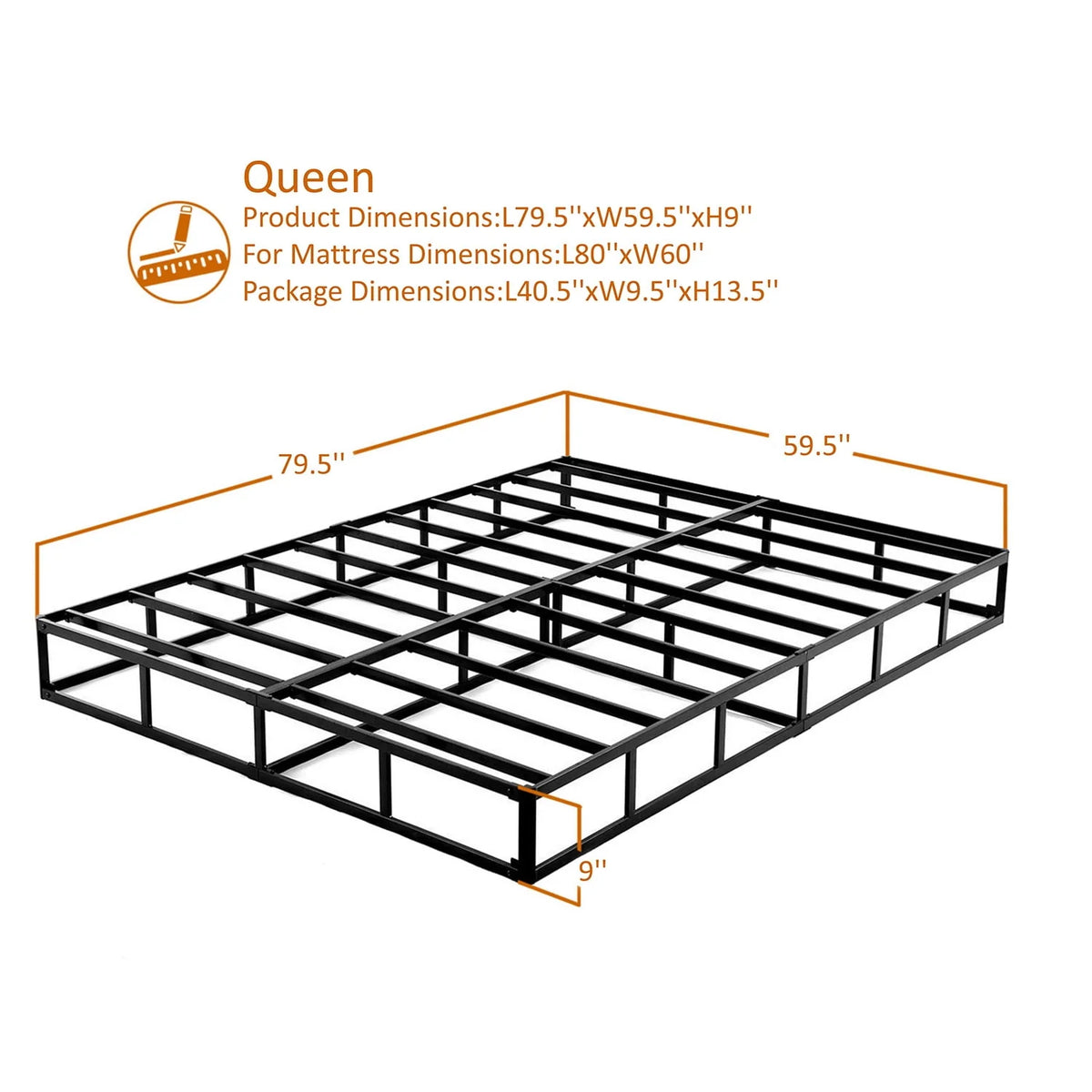 Queen Box Spring Mattress Foundation P516447