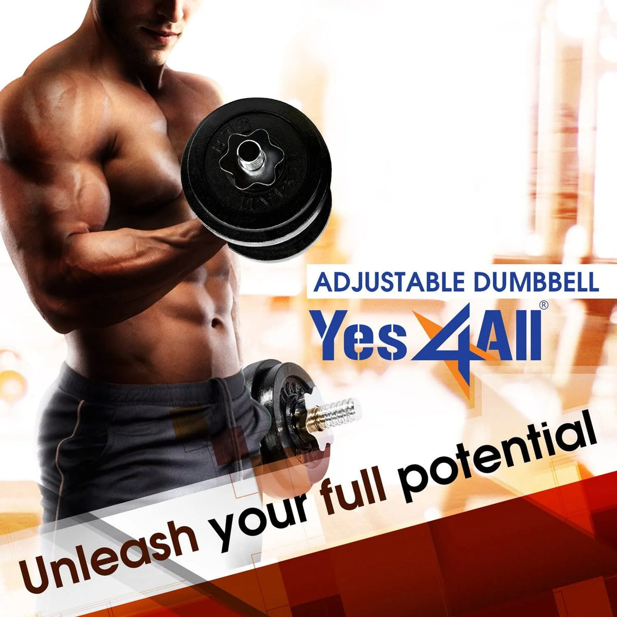 Adjustable 105 lbs Cast Iron Dumbbell Set N73386