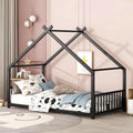 Black Floor Bed Frame R123543