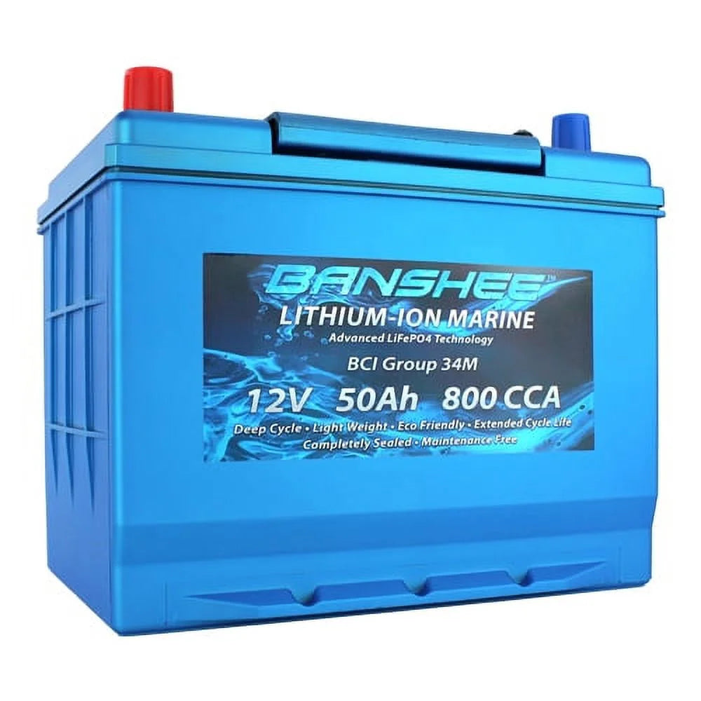 36V Lithium Deep Cycle Marine Battery Group 34 3 Pack J9550