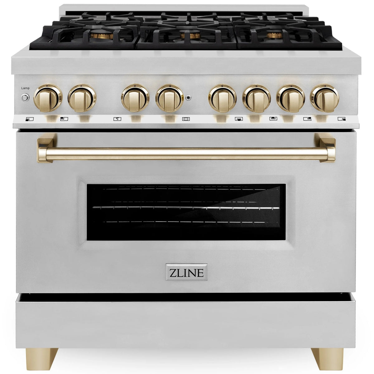 36 4.6 cu. ft. Dual Fuel Range Stainless Steel E98312