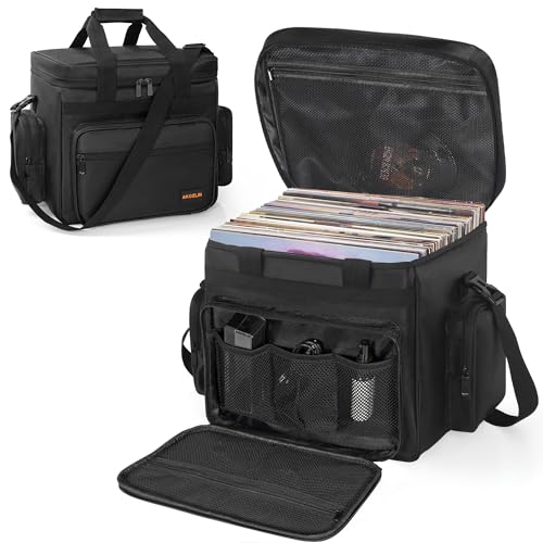 Vinyl Record Carrying Bag with Divider 40 Records 12" LP J260757