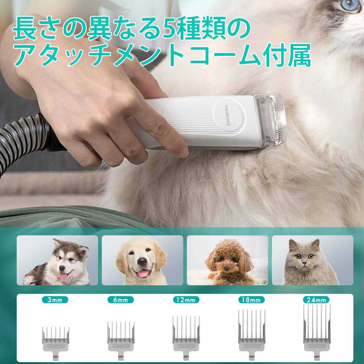 Pet Grooming Kit & Vacuum L35794