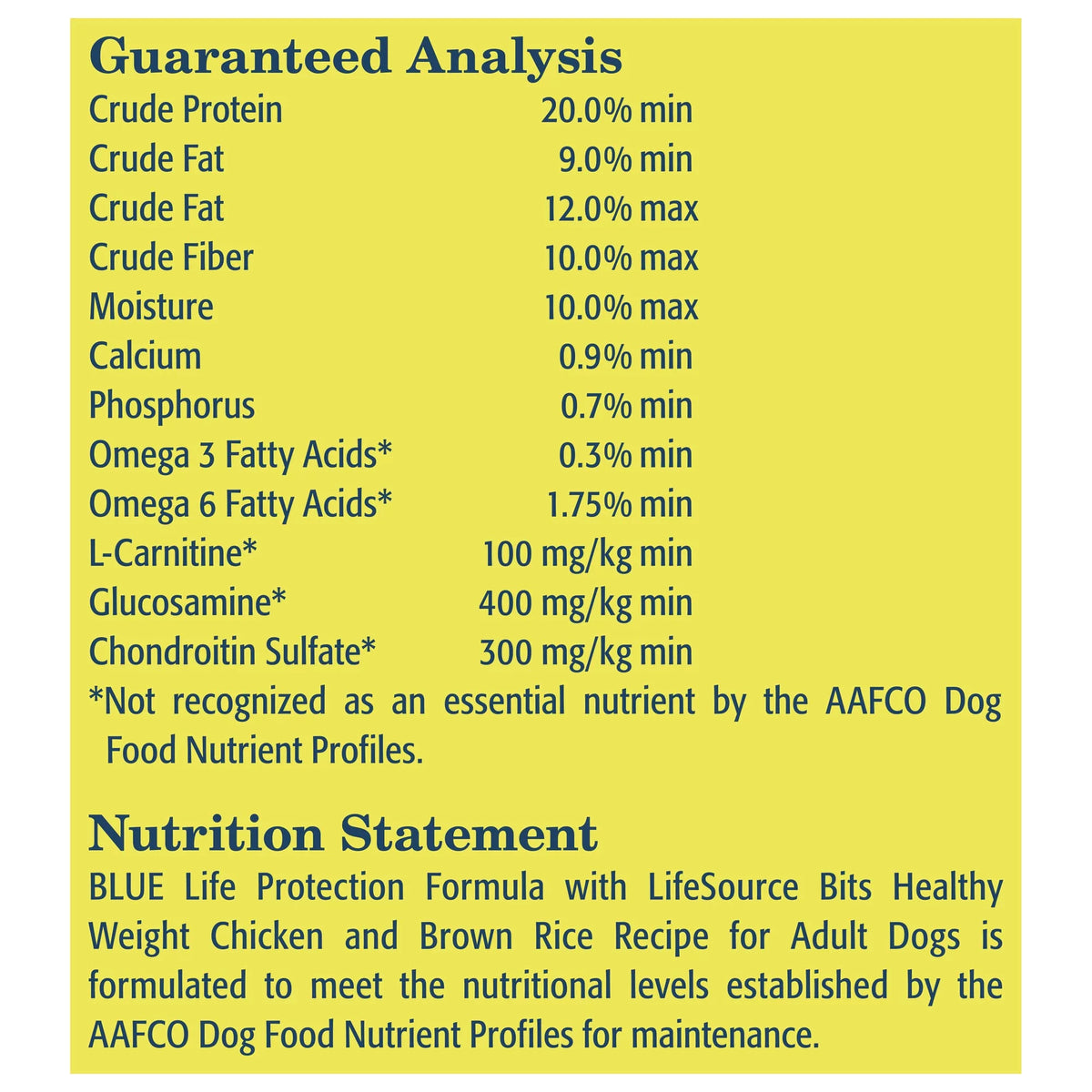 Adult Chicken and Brown Rice Dog Food Pack of 3 Y9360
