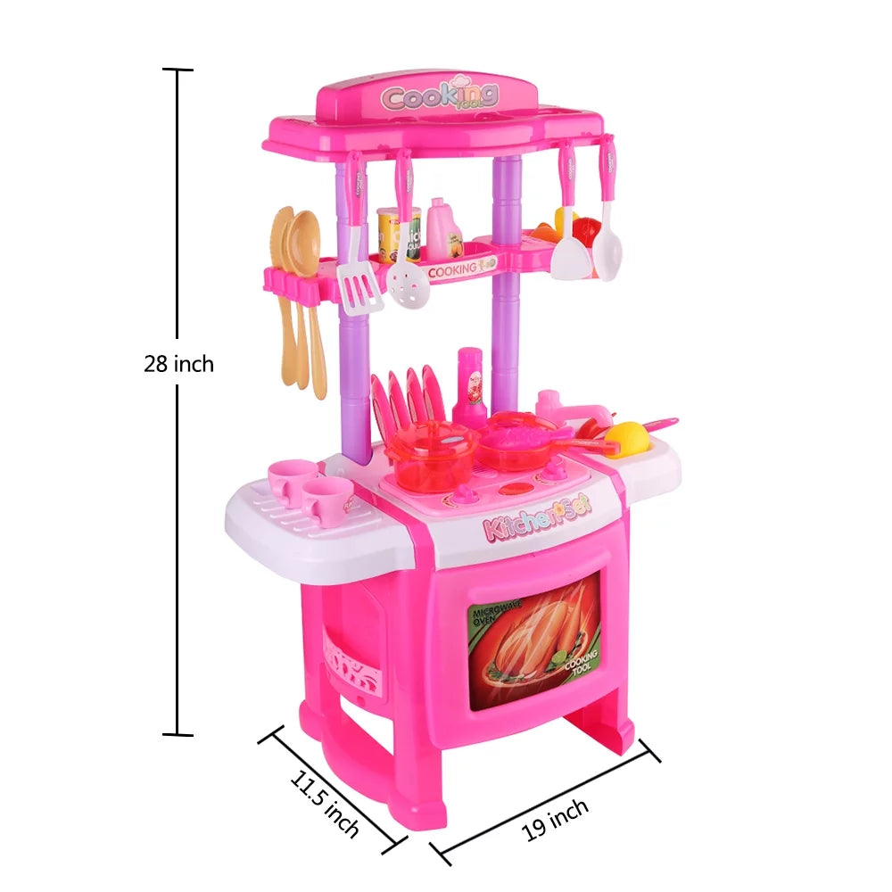 92 Piece ABS Play Kitchen Y59819