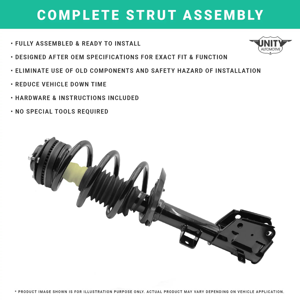 Front Left Complete Strut Assembly O242755