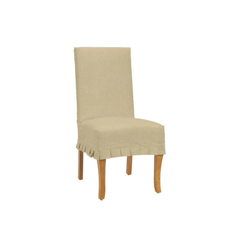 Pleated Slipcover Linen Chair G810791