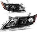 Chrome Housing Amber Reflector Clear Lens Headlight Assembly Z2720