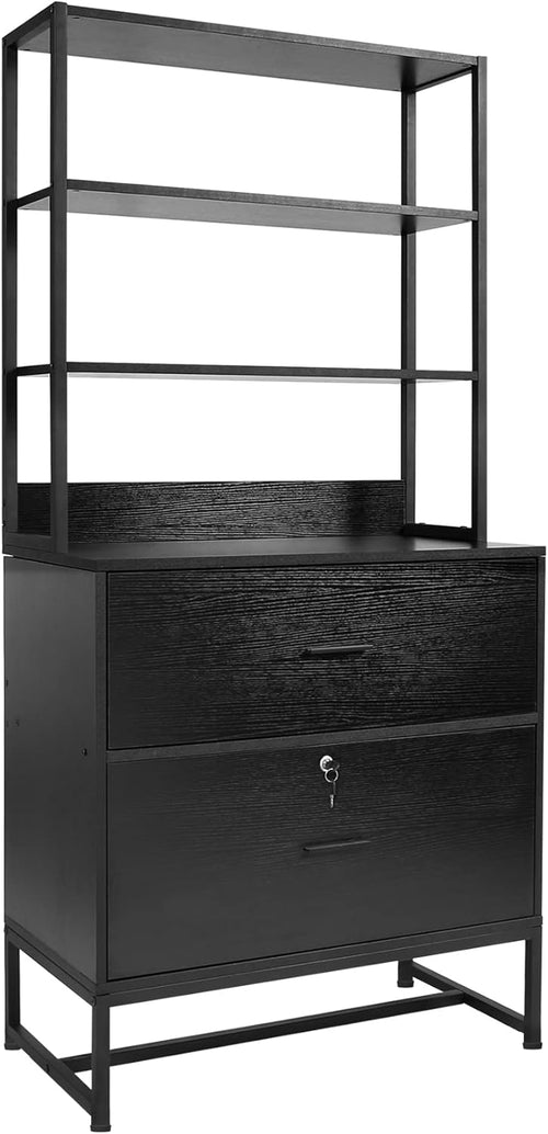 2 Drawer File Cabinet with Lock V14156