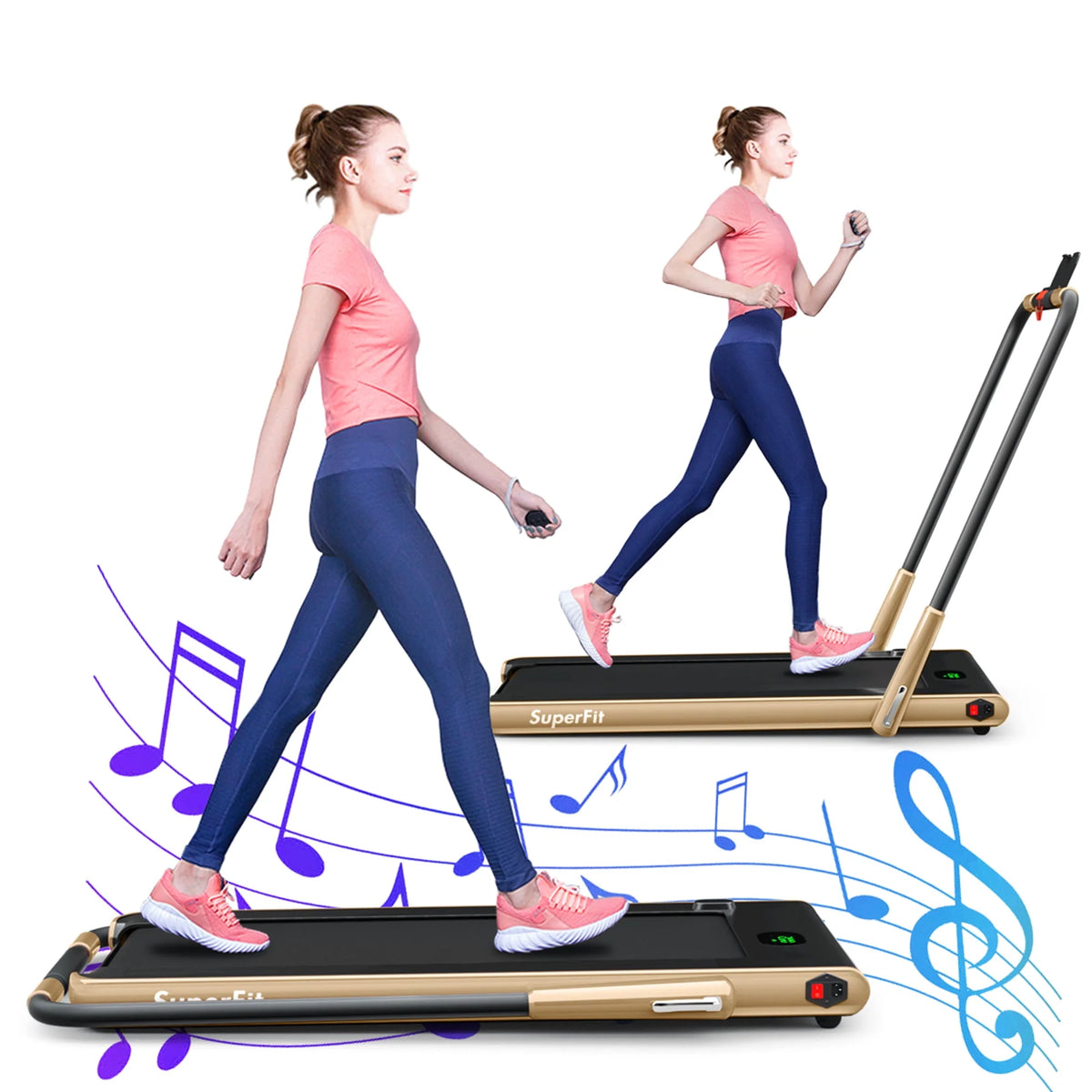 2.25HP Under Desk Electric Treadmill G18387