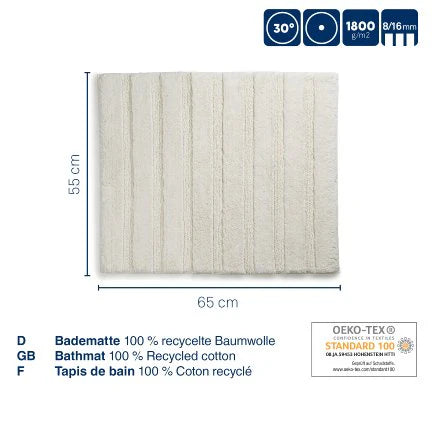 Silver Grey Bathmat M593589