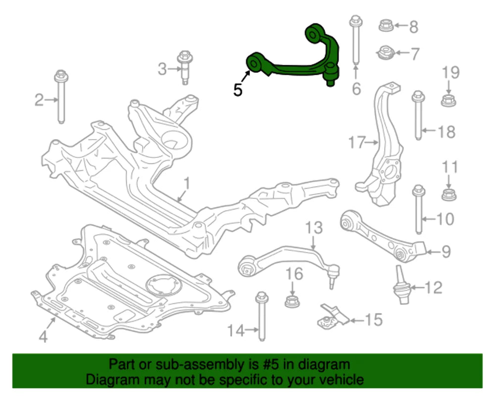 BMW A Arm Camber Adjustment Upp T748