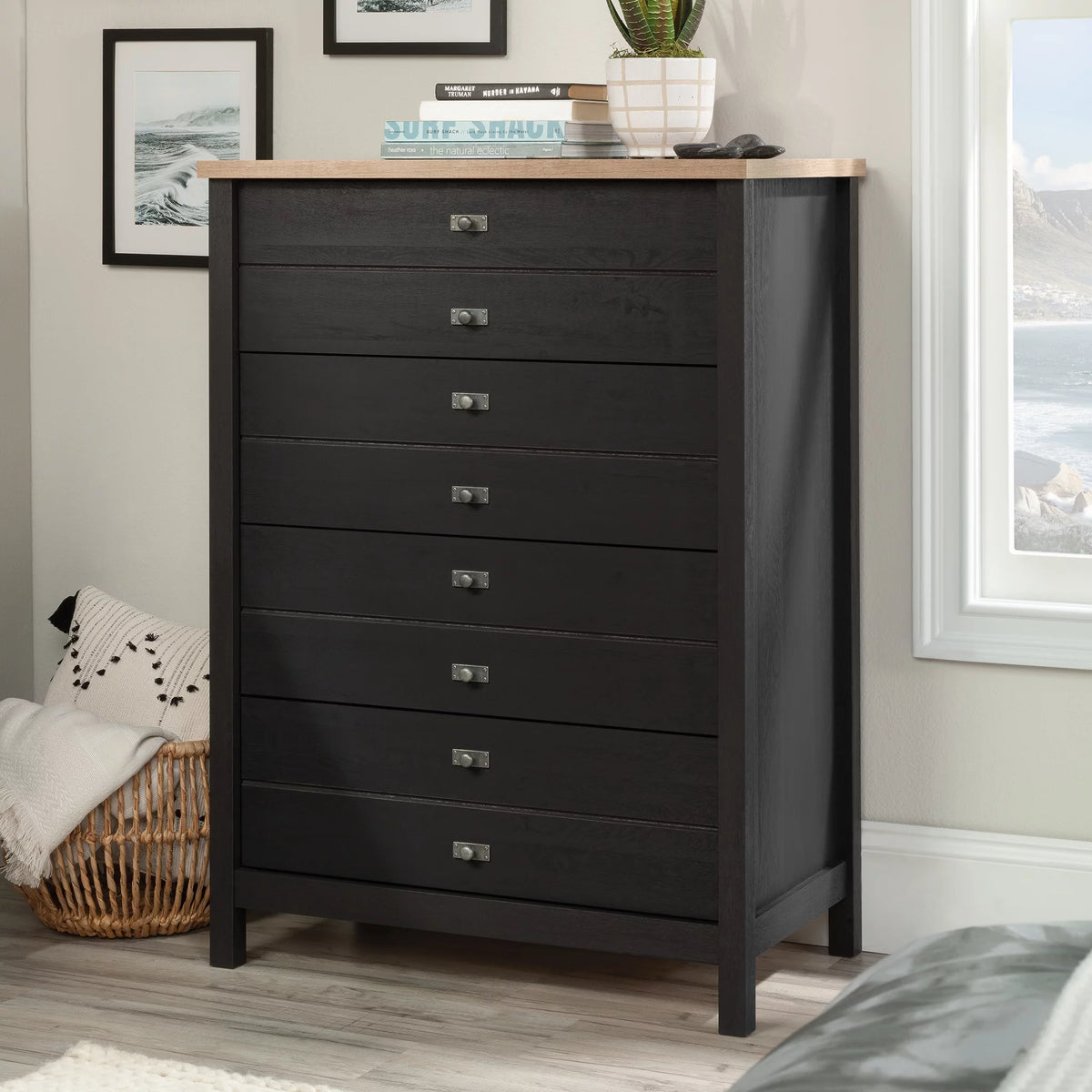 4 Drawer Oak Dresser W63513