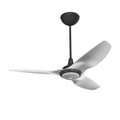52 Ceiling Fan with Brushed Aluminum Blades and Black Finish M3941