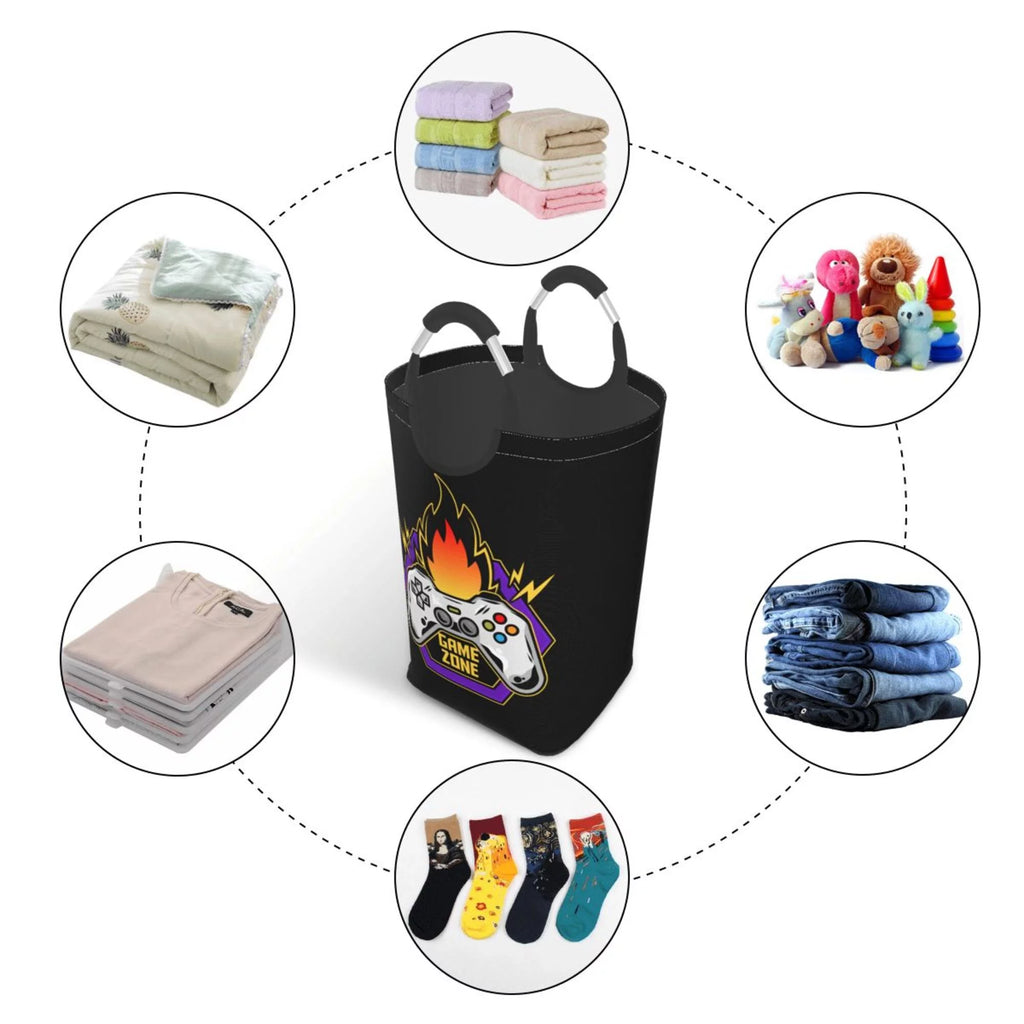 50L Rectangular Waterproof Foldable Laundry Hamper G505