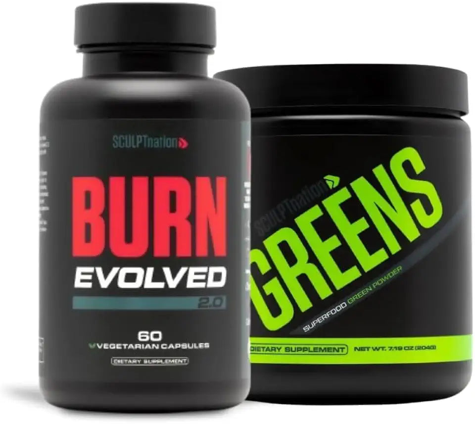 Burn 2.0 and Premium Greens Unflavored Bundle M334413
