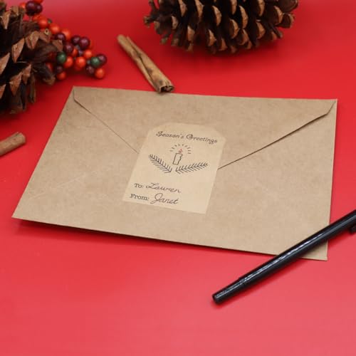 Christmas Gift Tags 2 x 3 25 Adhesive Labels I55021