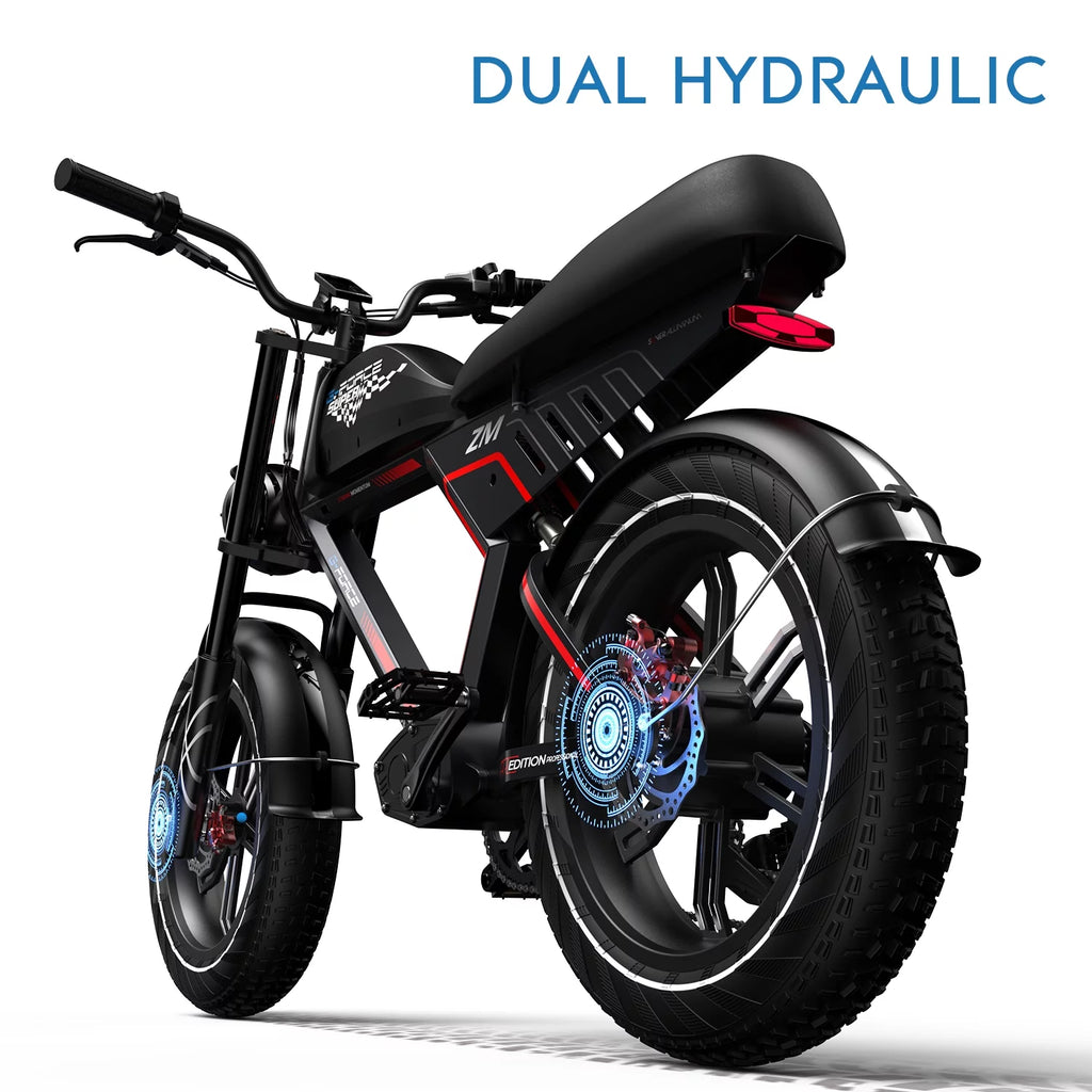 20X4.0 Fat Tire 750W Motor Off-Road Electric Bike C724103