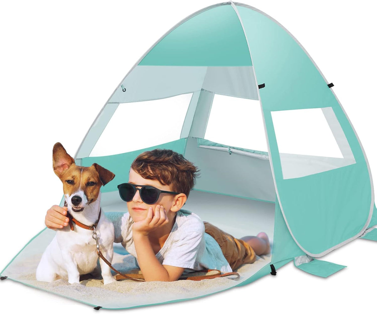 UPF 50+ Pop Up Beach Tent with Carrying Bag E37921